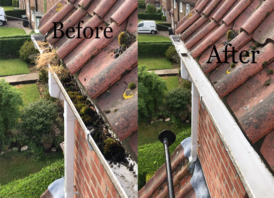 Roof moss removal Market Weighton